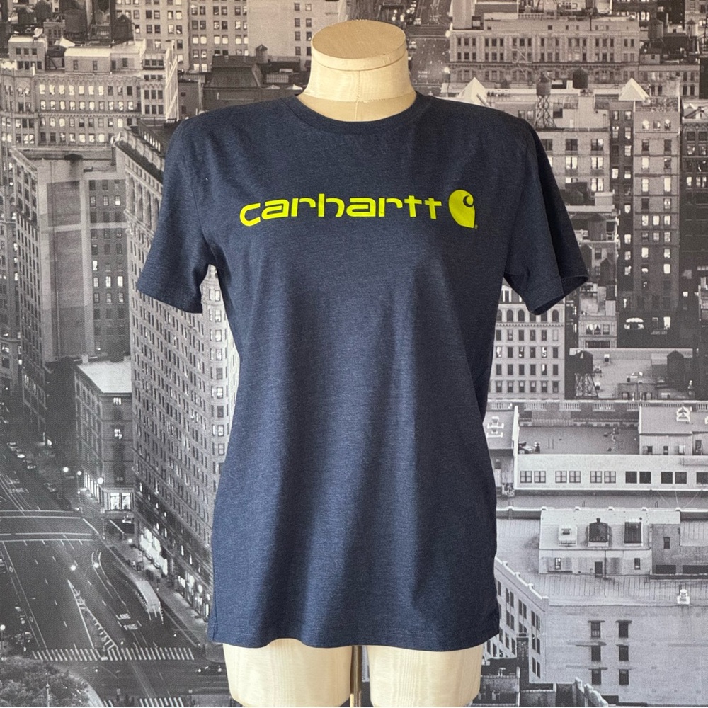 Carhartt heathered blue boy’s T-shirt